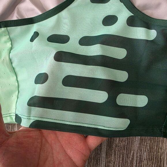 Nike Pro Elite Official Olympics Track & Field Bra Top Small S Green DR5051-341 - Picture 3 of 9